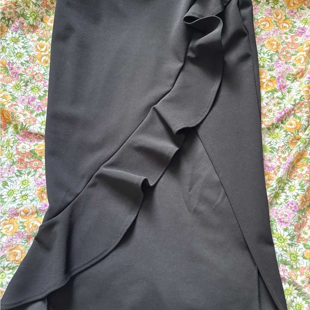 Windsor Black Spaghetti Strap Mini Dress - Picture 2 of 4